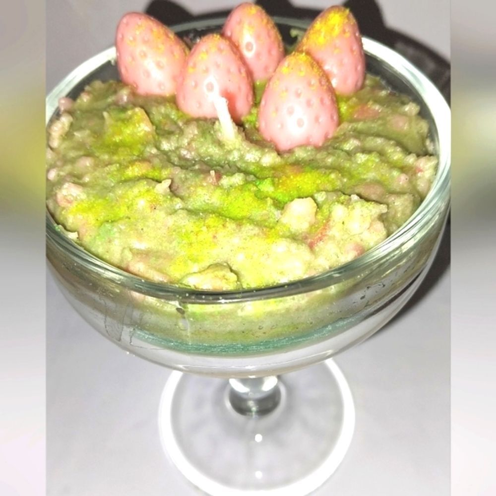 Hand crafted limited edition Skinny margarita candle